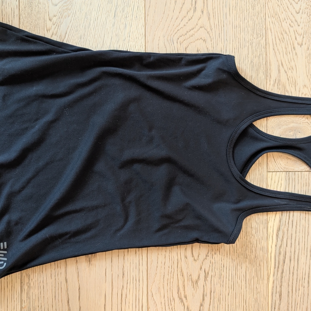 Source Unknown Black Racerback Tank Top